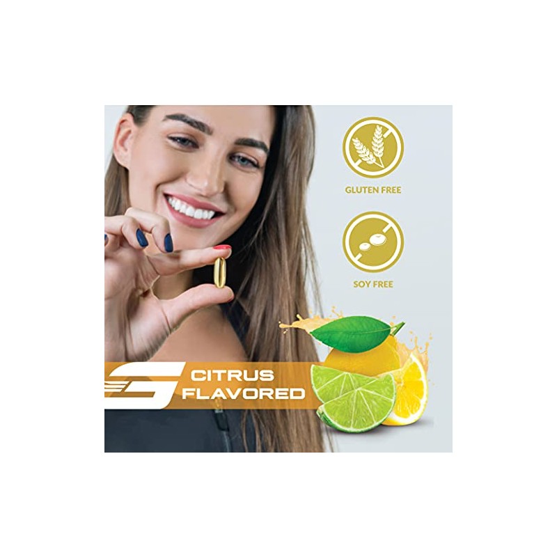 Granite® Prístino Omega (60 cápsulas blandas, sabor cítrico) Omega-3 de