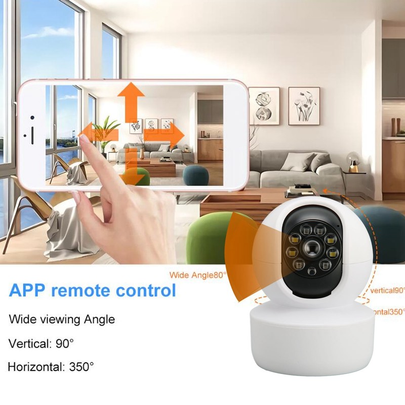 Indoor Security Camera 1920x1080P HD WiFi Home Wireless Camera Baby