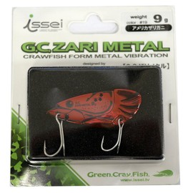 ISSEI Metal Vibe G.C. Crawmetal 0.3 oz (9 g) American Crawfish #19 Lure