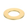 sourcing map M27 Flat Washer, Brass Ring Flat Washers 50mm