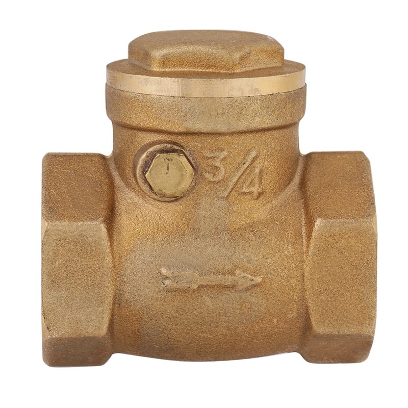 3/4" One Way Swing Check Valve BSP DN20 Female Brass