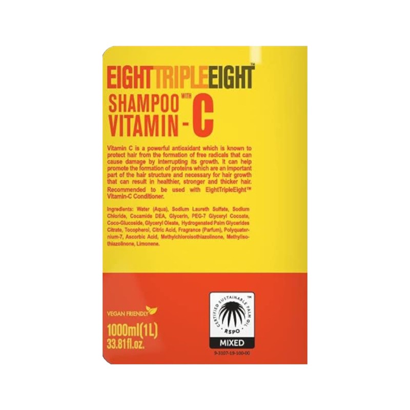 Eight Triple Eight Vitamin C shampoo