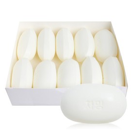 LG Household & Health Care (Free) 1 box of LG Charming Soap (120g / (무배)엘지 차밍 비누 1박스 (120g X 80개입) /세안비누.찜찔방