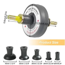 Ventilschleifset mit Ventilschleifpaste Ventil Läppwerkzeug-Kit, Ventileinschleifpaste, Ventil Einschleif Werkzeug Set,Ventil LäPpwerkzeug Befestigungssatz, mit 5 Stücke Gummiring