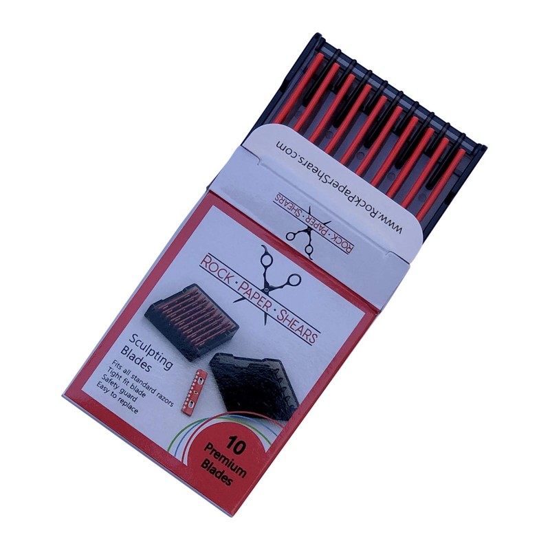 Rock Paper Shears - Sculpting Razor Replacement Blades for Styling