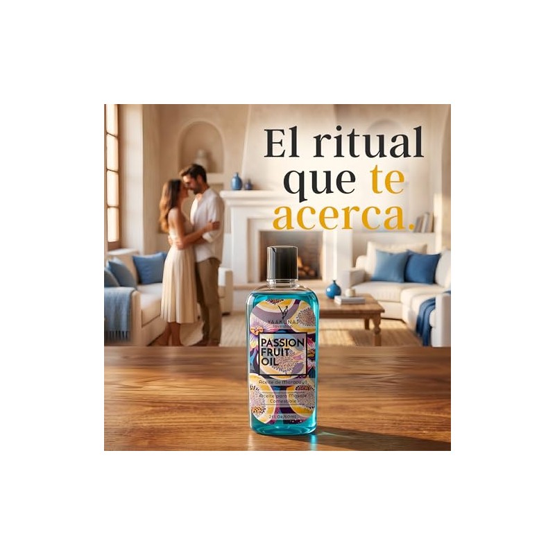 Aceite Masajes Corporal Aroma Maracuyá Yaakunaj Loveshop Passion Fruit Oil