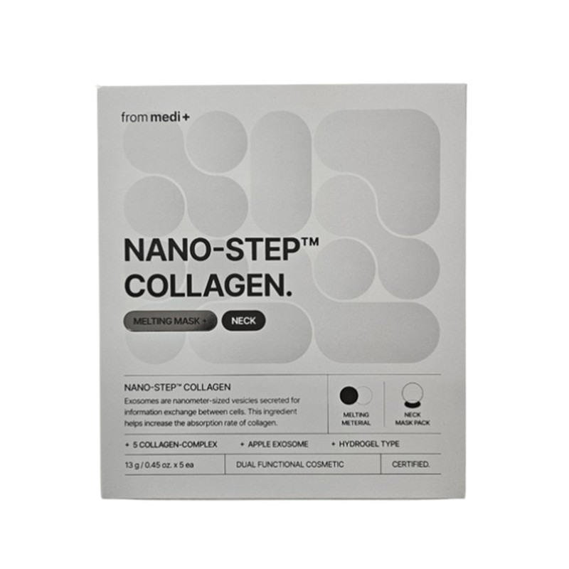 From Medi Nanostep Collagen Neck Mask Neck Wrinkle Pack 2
