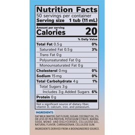 Nestle Coffee mate Plant Based Liquid Coffee Creamer Singles, Vanilla Flavored Oat Milk, 50 Ct Box