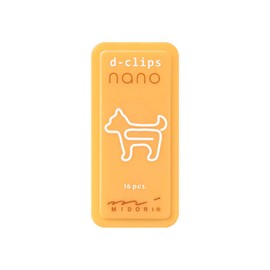 Midori Clip 43376006 Die Clips Nano Dog Pattern