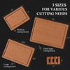 Empune Bamboo Cutting Board Set, Wood Cutting Boards for Kitchen