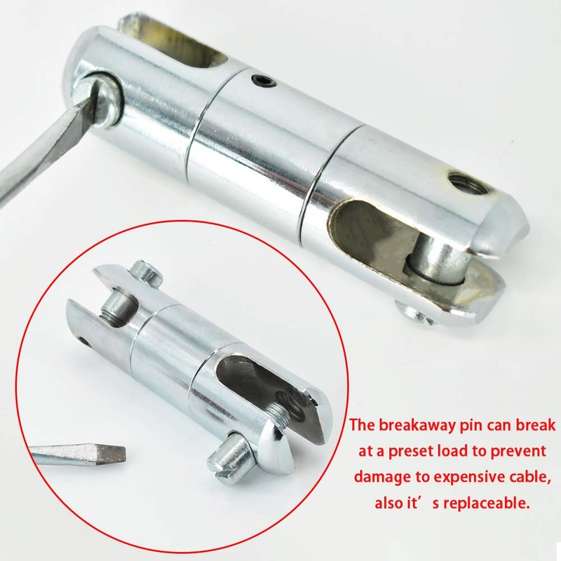 MINGMING.NING Cable Pulling Swivel Wire Bearing Breakaway Swivel 5 Ton