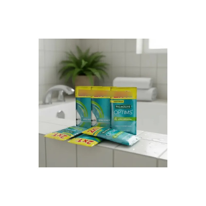 Shampoo Hotelero 1000 Piezas 10ml. Palmolive Optims