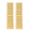 Dollhouse Miniature Small Louvered Shutter