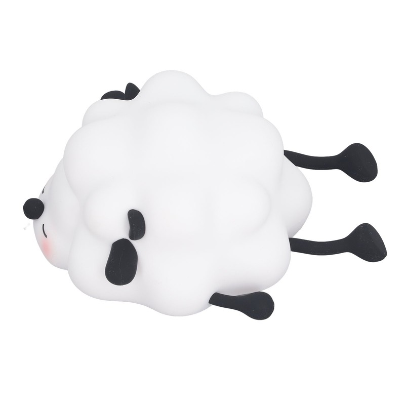 Night Lamp Cute Cartoon Sheep Modeling Three Speed Lighting Eye