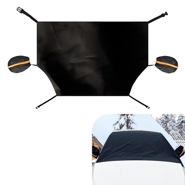 Irinidig 1 PC Car Windshield Snow Cover, Wiper Front Window