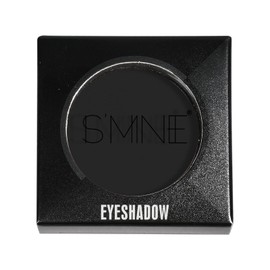 IS'MINE ISMINE Single Black Matte Eyeshadow Powder Palette High Pigment, Longwear, Intense Color Best Black Eyeshadow