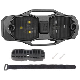 UTV Dome Light, YCHOW-BEAM 12V Universal Roll Bar Mount LED Lights UTV Interior Light Roll Cage Utility Lights for SXS Polaris RZR Can Am ATV Truck Car Off Road Golf Car - White/Green