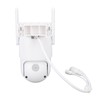 PTZ Security Camera WiFi Dual Lens 4MP Night Vision Motion
