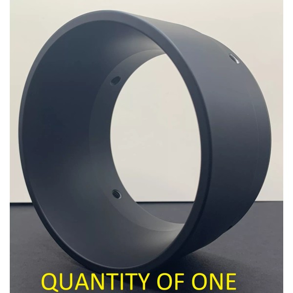 Just The Exhaust Tip "Basic" Black End Cap Fits Tab