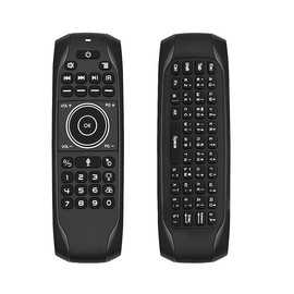 BOXPUT G7R PRO Backlit Air Mouse Remote Russian Mini Keyboard Voice with Gyroscope IR Learning 2.4G Wireless Remote Control for Android TV Box