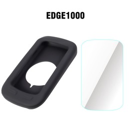 Chooee Silikon Schutzhülle kompatibel mit Garmin Edge 830 Fahrrad GPS Hülle +1 Stück Panzerglas Folie
