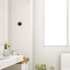 Design House 582734-BGD Kelton Bademantelhaken, mattschwarz, satiniert gold