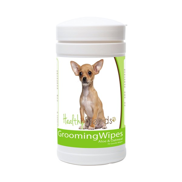 Healthy Breeds Dog Wipes Deodorizing for Chihuahua - Over 200