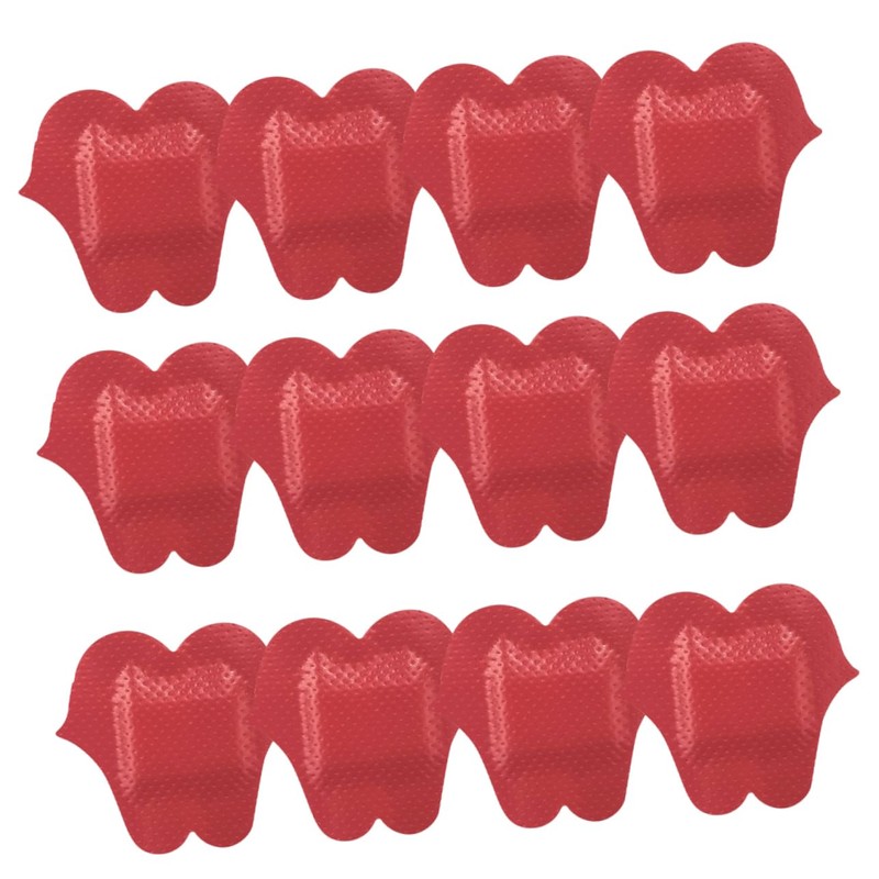 Ipetboom 4sets Self- Patches Lip Shaped for Care Non-irritating Protection