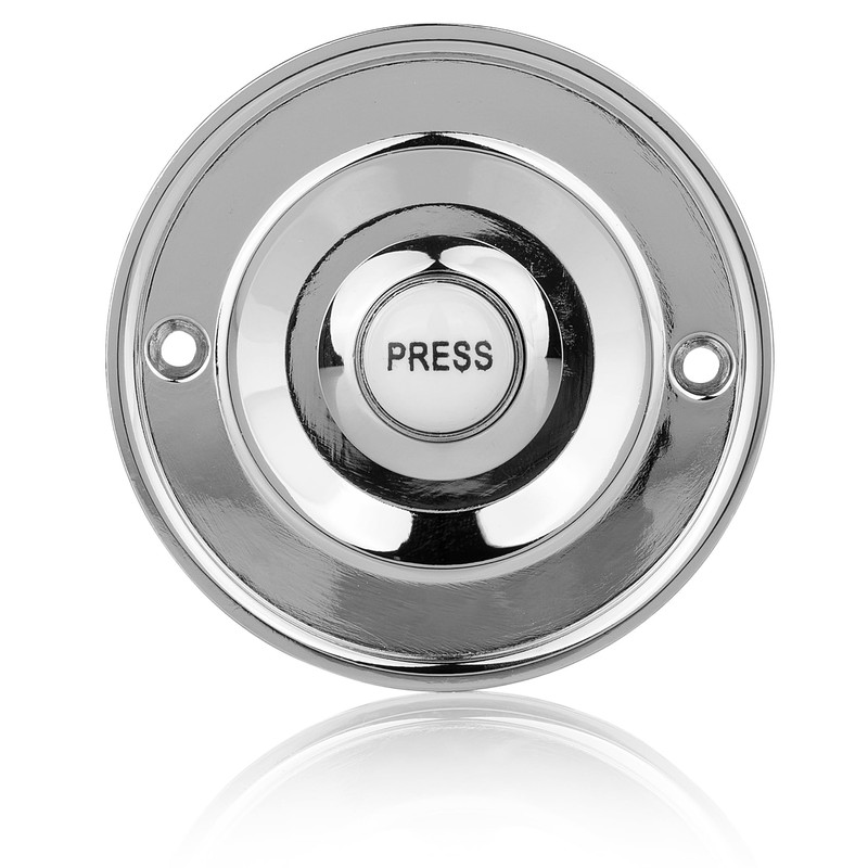 Byron Flush-Mounted doorbell Button - Compatible with Byron Wired doorbells