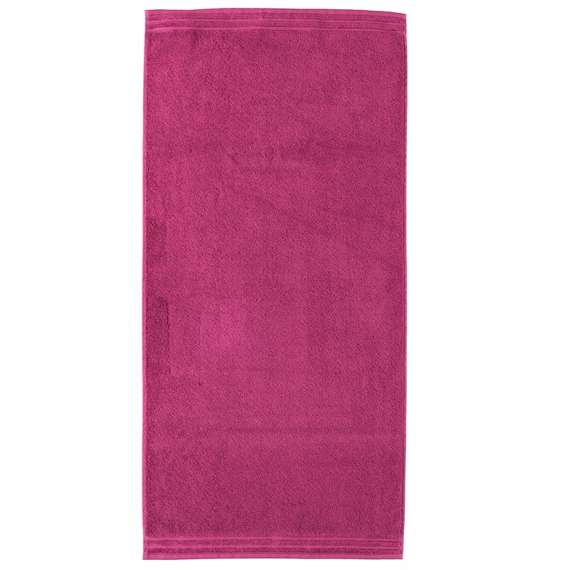 Vossen Calypso Feeling Bath Sheet, Cranberry, 100x150 cm
