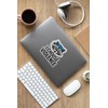 Racccoon I Choose Violence Sticker Decal, 4 inches | Water