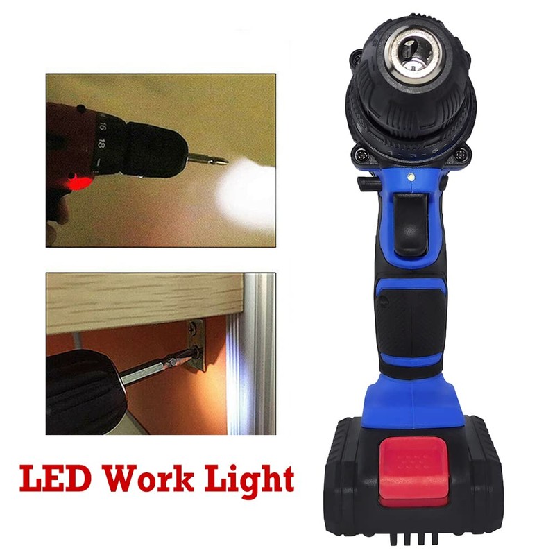 21V Cordless Drill Driver Body, 45 N.m Max Combi Drill