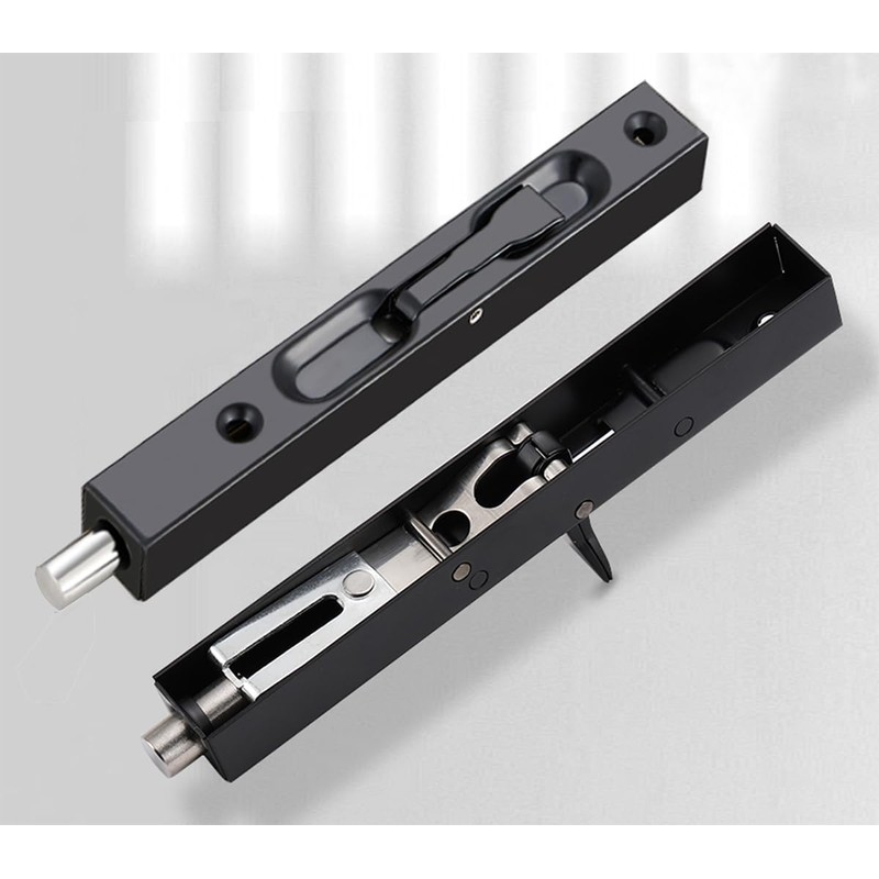 WANLIAN 6 inch Door Bolts,Door Slide Bolt Lock Door Flush
