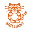 Trodat Printy 4933 Teacher Stamp "Brilliant" – Self Inking, Orange