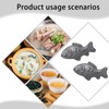 2 Pcs Iron Fish for Cooking, Iron Fish for Iron