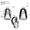 Hurley Clear Backpack, Aurora Green, O/S