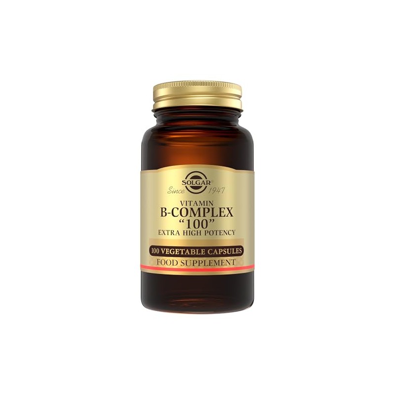 Solgar Vitamin B-Complex 100" - 100 Vegetable Capsules