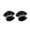 2Pcs Intake Manifold Boot Joint Carburetor Carb Flange Socket Fits