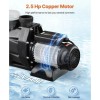 VEVOR 2.5 HP Above Ground Swimming Pool Pump Single Speed