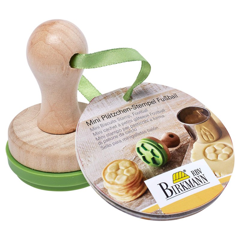 Birkmann Mini ★ Cookie Stamp/Soccer 5 cm