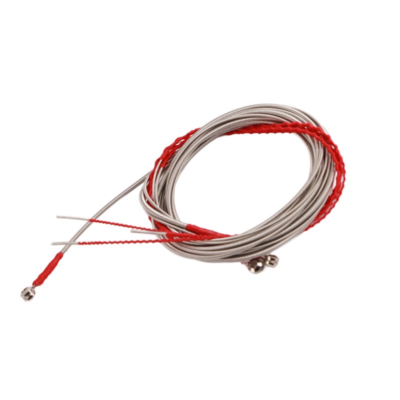 Silver Electric Bass Guitar Strings Steel 4 String Bass Musical