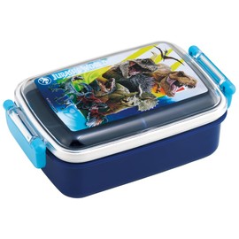 Skater RBF3ANAG-A Children's Lunch Box, 16.9 fl oz (450 ml), Fluffy Dome, Jurassic World 24, Antibacterial, Made in Japan