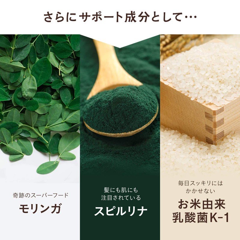 Midori Sprout 350 Broccoli Sprout, High Blend, Sulforaphane Moringa, Spirulina,