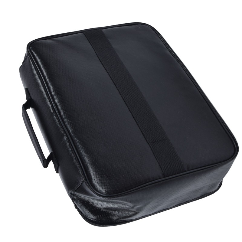 Fireproof Document Bag Pouch Portable File Safe Organizer Large Capacity