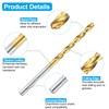sourcing map Tap and Drill Bit Set, 1pcs 10-24 UNC