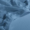 Erwin Müller Fitted Sheet, Erding Terry Stretch Light Blue, Size