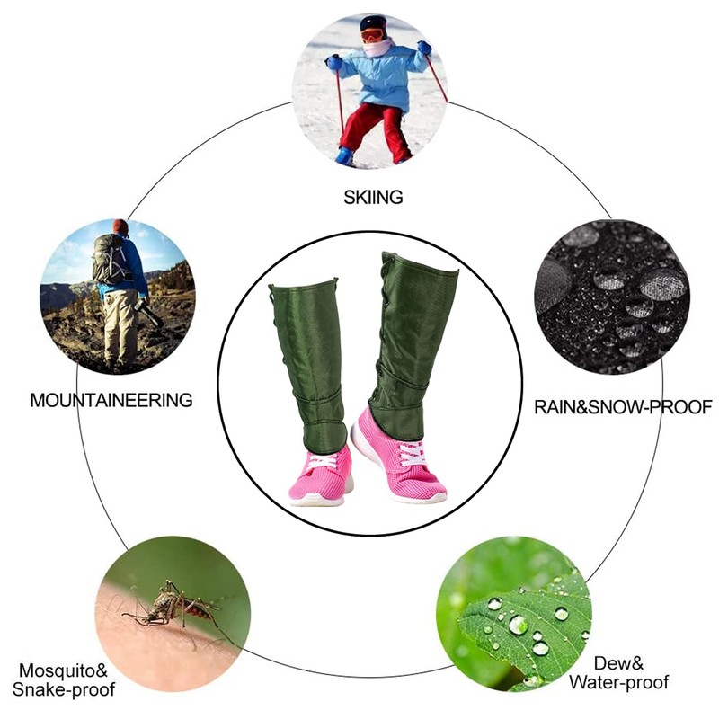 Luwint High Qualiy Kids Leg Gaiters for Hunting Hiking Gardening