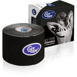 CureTape Classic Kinesiology Tape: 2 in. x 16.5 ft. (Black)