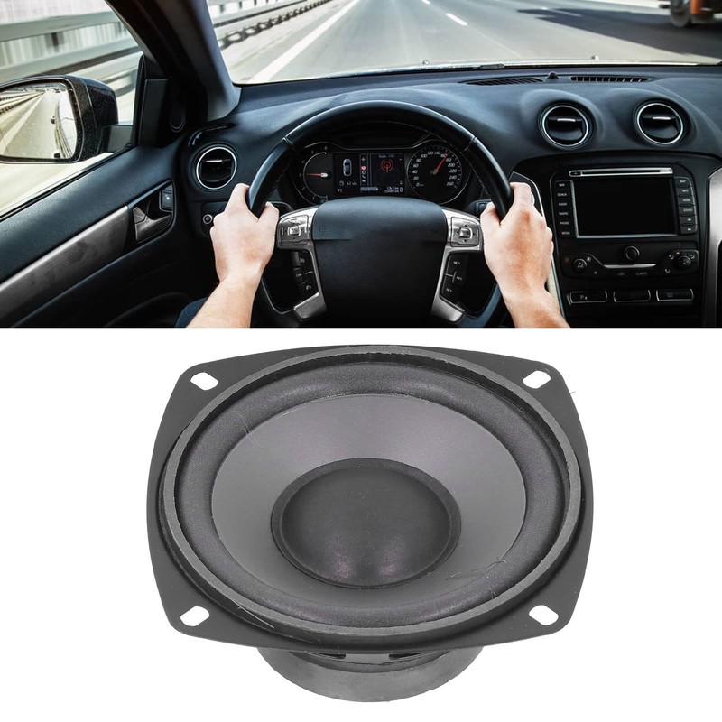 Leapiture Car Audio Speaker, 5in Car Audio Woofer 400W 4
