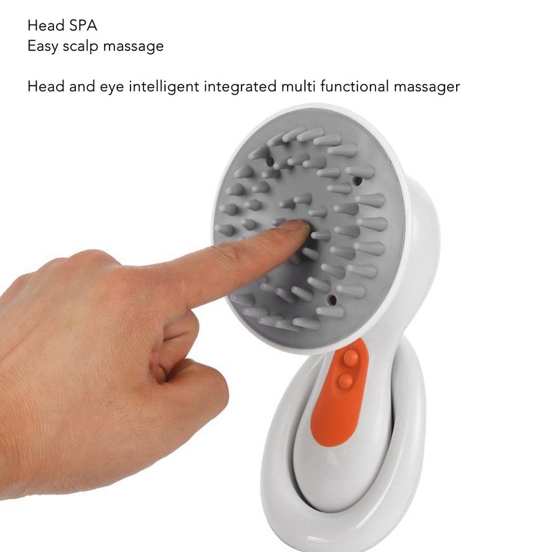 Electric Scalp Massage Brush Kneading Waterproof Rechargeable Multi Functional Vibration